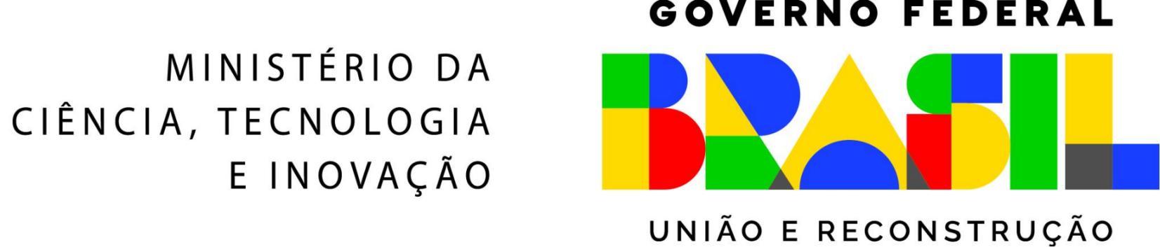 Logo CNPq, MCTI, Governo Federal